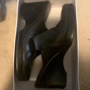 Black Nine West Wedge Sandals
